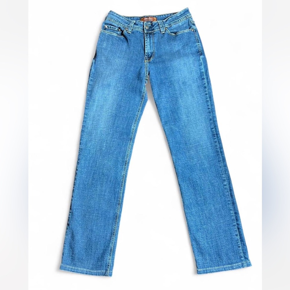 Mu Jeans Authentic Dungarees Blue Straight Leg Women's Size 8 Jeans